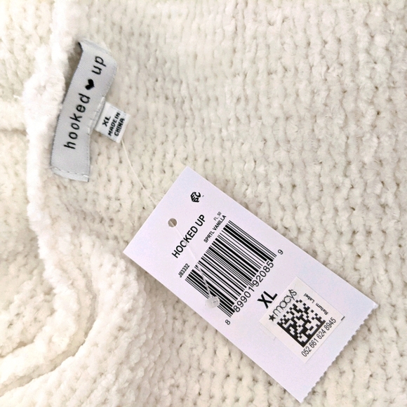 Cropped chenille sweater - Picture 4 of 4